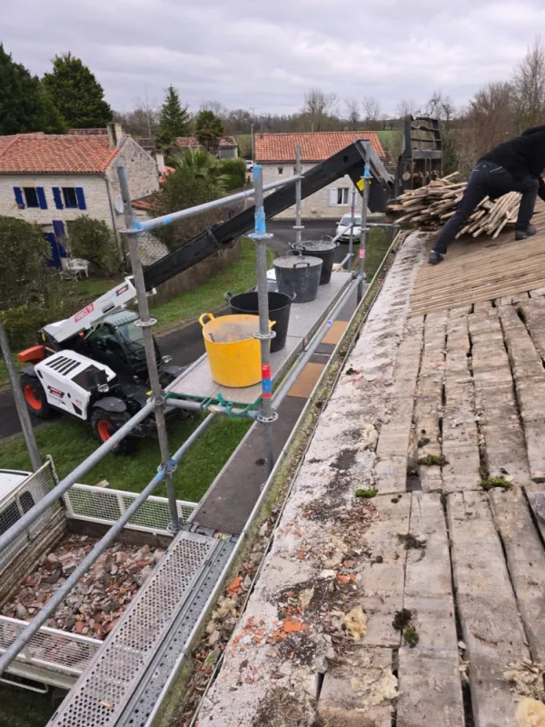 Rénovation de toiture, Royan, Jean Couverture