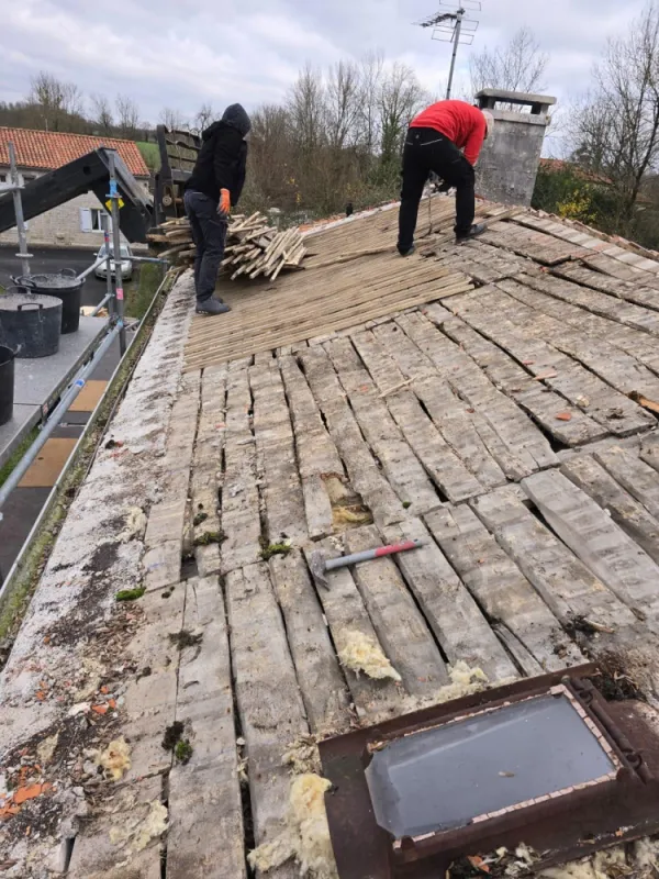 Rénovation de toiture, Royan, Jean Couverture