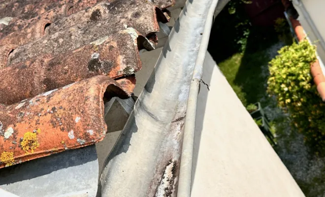 Changement de gouttières en zinc à Boutiers-Saint-Trojan, Royan, Jean Couverture