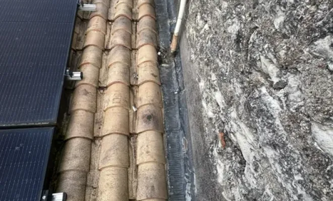 Changement de chéneau, zinc, chevrons, volige et bande solin à Brive sur Charente, Royan, Jean Couverture